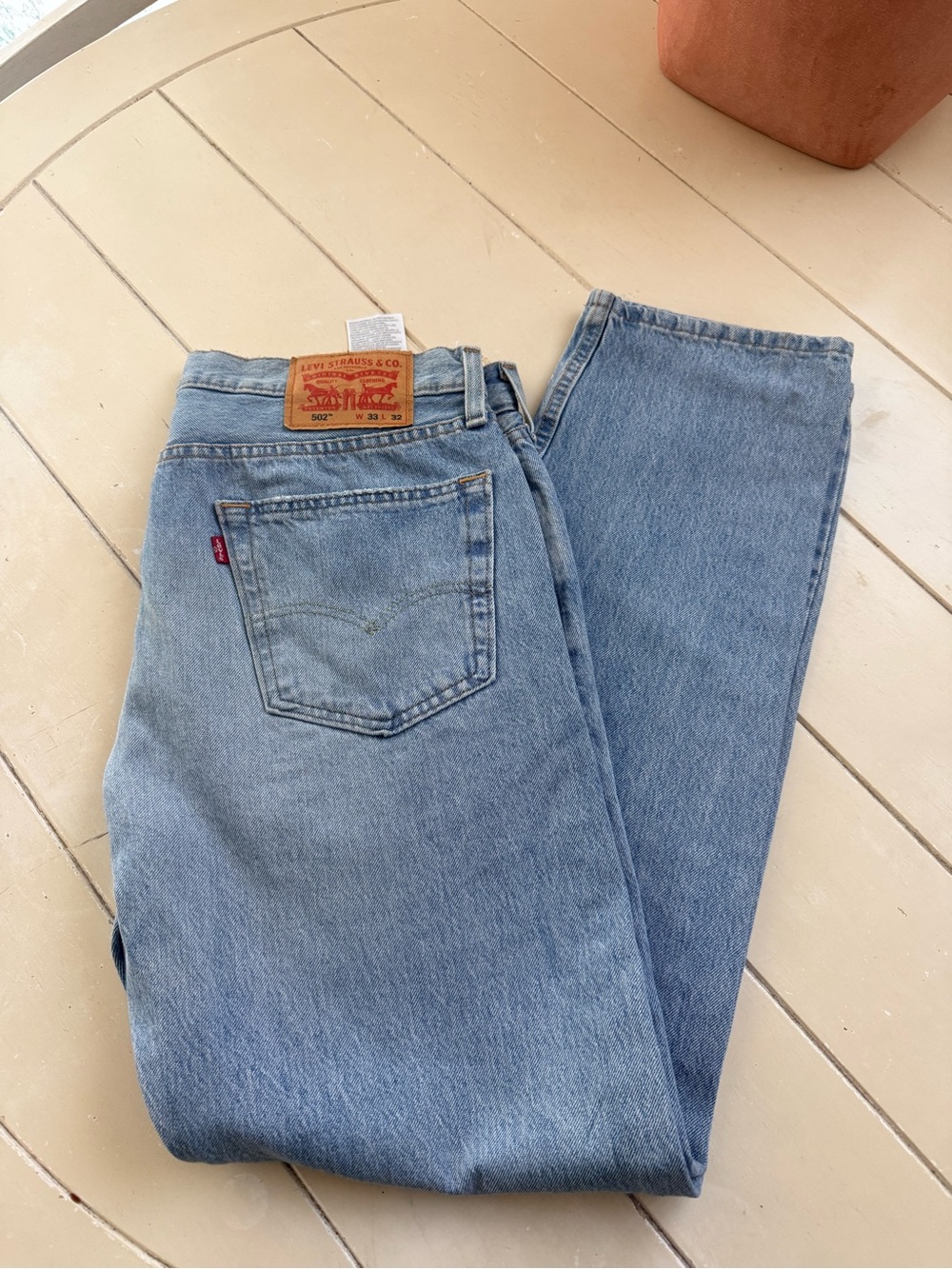 Levi's Medium Blue Men’s Straight Jeans